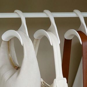 10 Pack Purse Hanger Hook Acrylic Bag Hanger Handbag Tote Bag Rack Holder